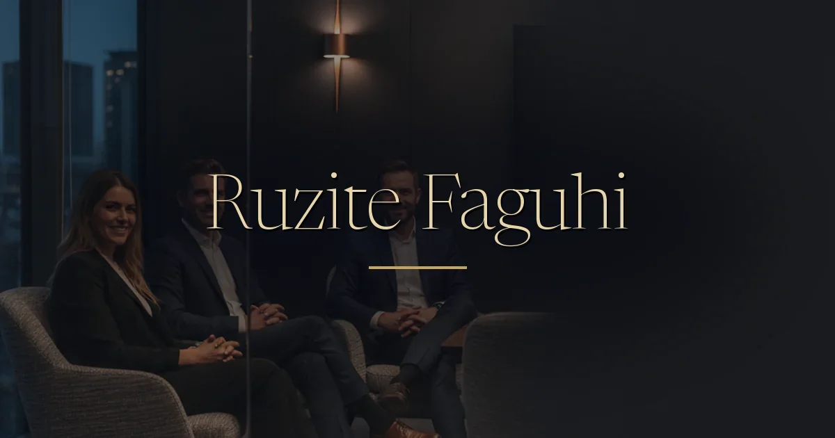 Revizuiește pe o cadență fixă, Ruzite Faguhi Ruzite Faguhi: Revizuiește pe o cadență fixă